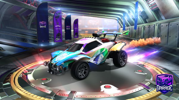 A Rocket League car design from Sommerz-