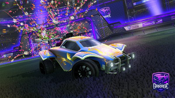 A Rocket League car design from TheRealVstayz