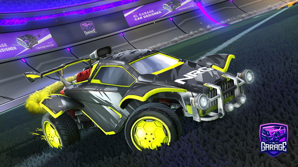 A Rocket League car design from zaddation