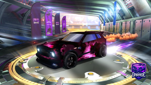 A Rocket League car design from TreyVonTheThird