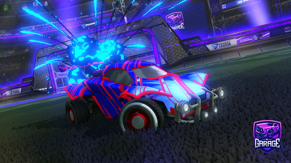 A Rocket League car design from Miracular2010