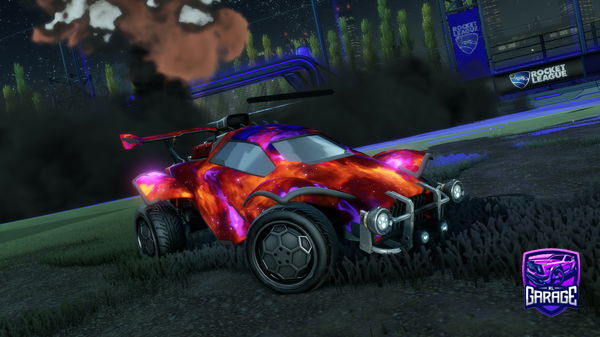 A Rocket League car design from Ldog326
