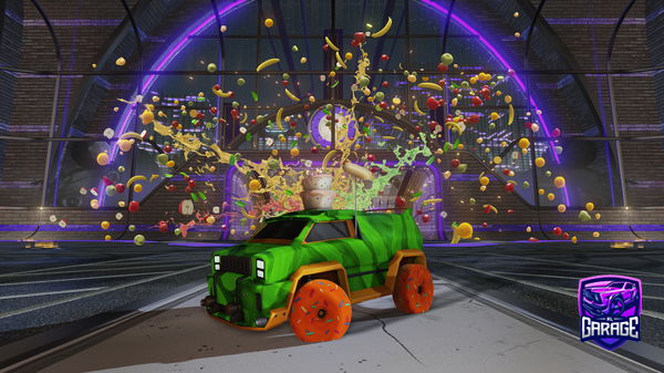 A Rocket League car design from KiwiSandwich300