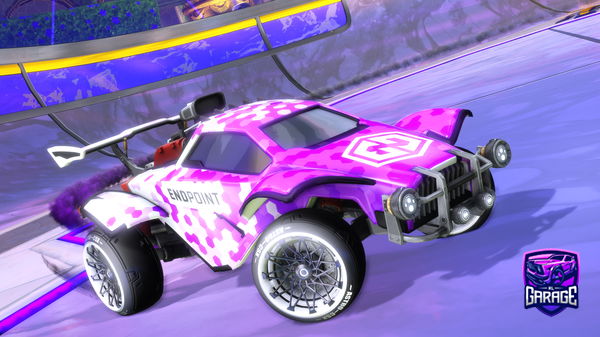 A Rocket League car design from Tapin