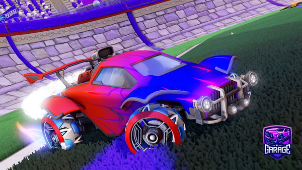 A Rocket League car design from Meta1Head101