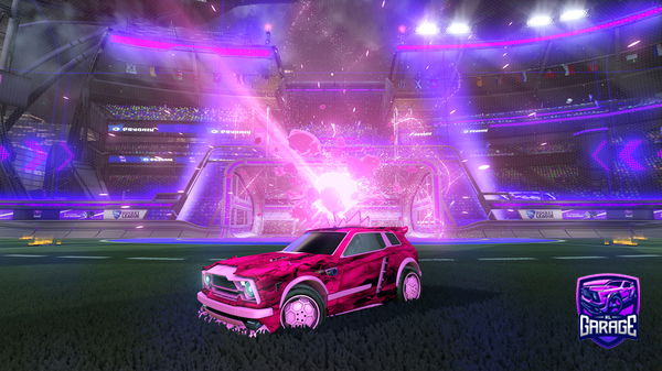 A Rocket League car design from dangerduck