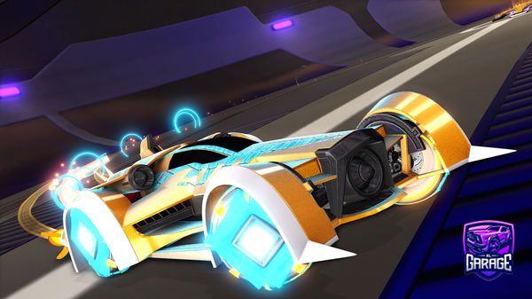 A Rocket League car design from abspielen