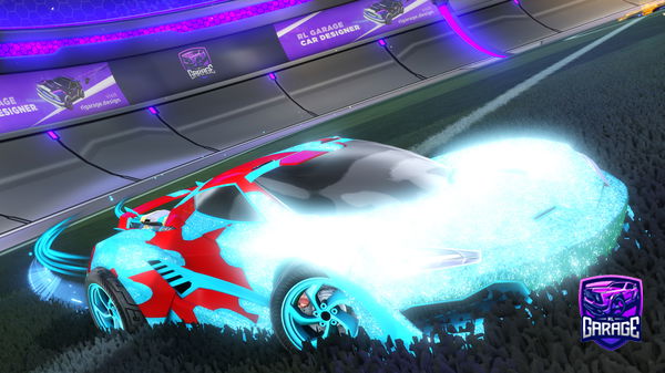 A Rocket League car design from Jajabinks123