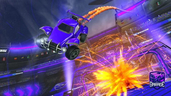 A Rocket League car design from Ryandabeast14