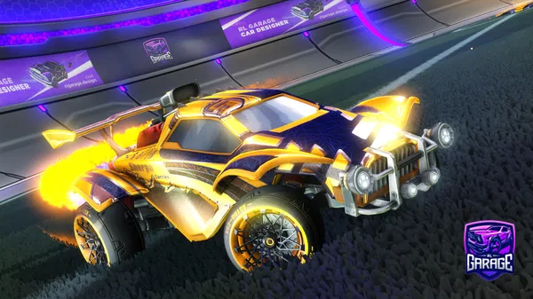 A Rocket League car design from Revolver2303