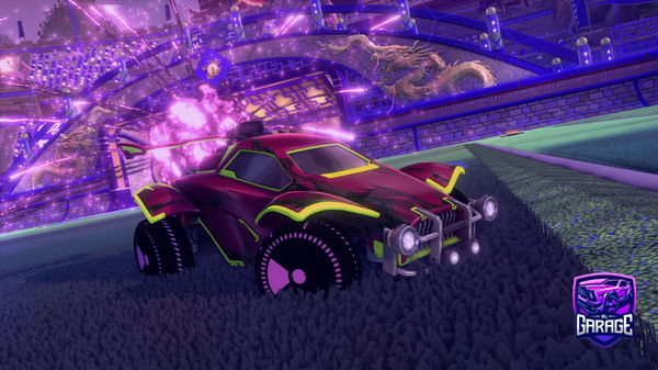 A Rocket League car design from FUugaki