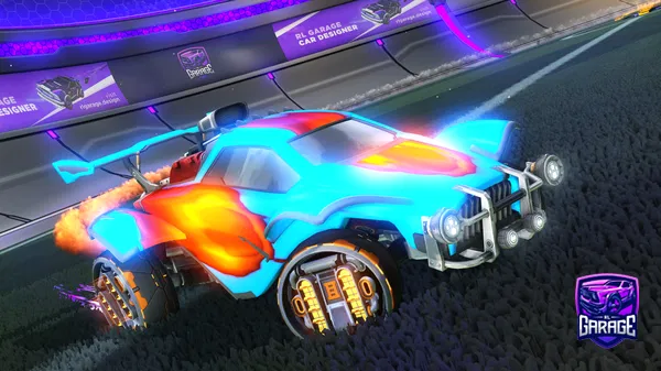 A Rocket League car design from MrInfinite