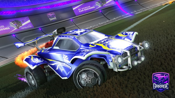 A Rocket League car design from JosipG9021