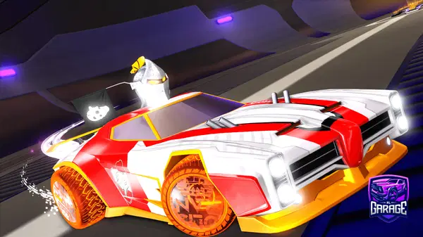 A Rocket League car design from MTGX