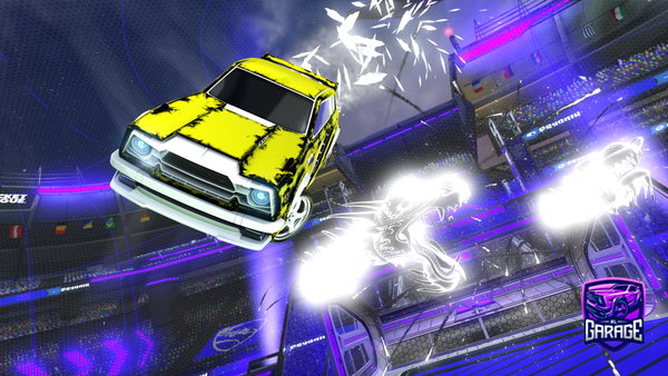 A Rocket League car design from XENsharky
