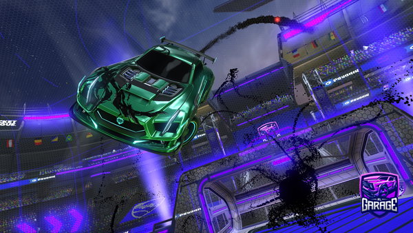 A Rocket League car design from smellslikecheesecake