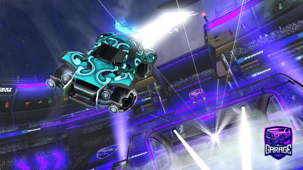 A Rocket League car design from ThickyMcNick