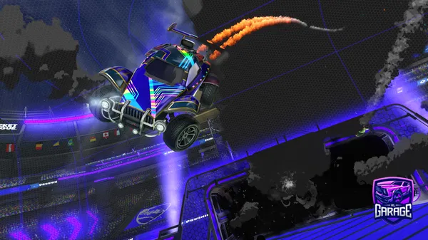 A Rocket League car design from fyxlxgkxl