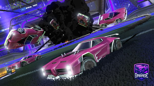 A Rocket League car design from TTv_5GX