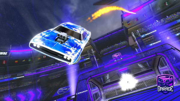 A Rocket League car design from TQSfreeze