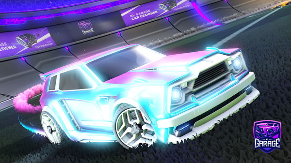 A Rocket League car design from Jontxy