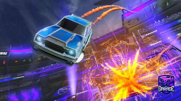 A Rocket League car design from DrRadium