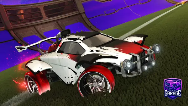 A Rocket League car design from Verrkami