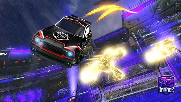 A Rocket League car design from FAST37-