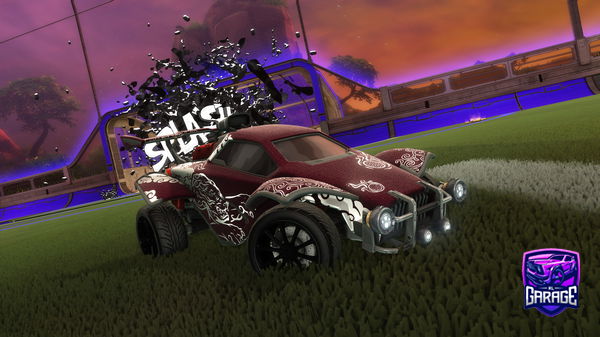 A Rocket League car design from Hazzr21