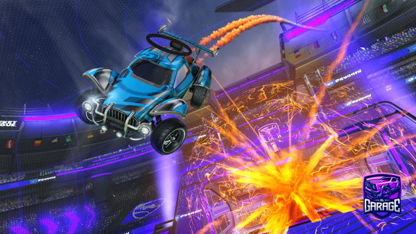 A Rocket League car design from wakks__