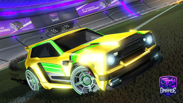 A Rocket League car design from Stragonoff