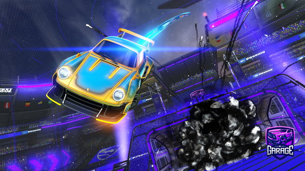 A Rocket League car design from JT_lildragon05