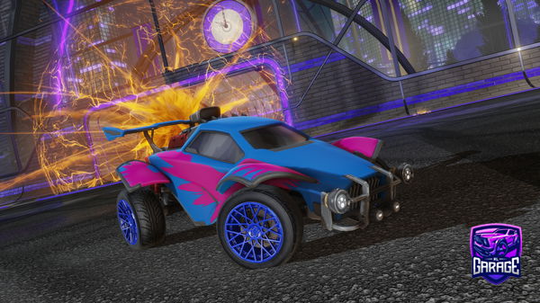 A Rocket League car design from Miresy