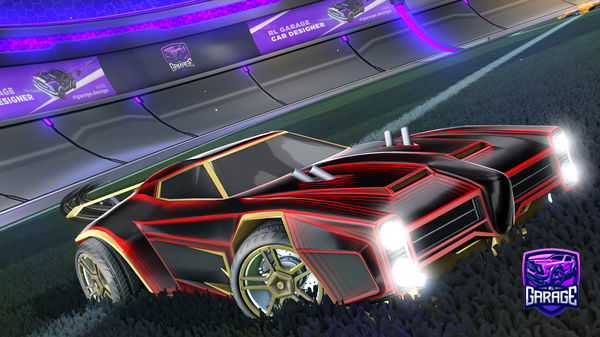 A Rocket League car design from DaddyDayot