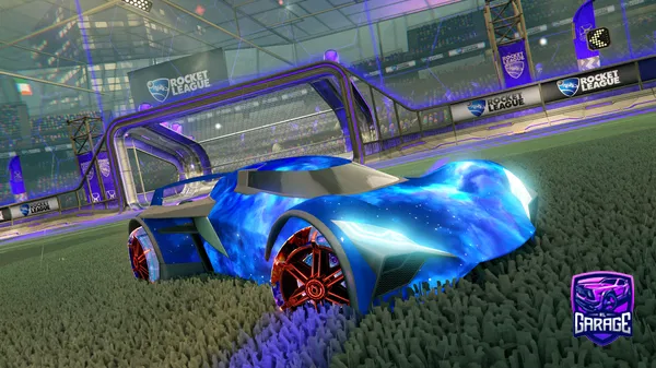 A Rocket League car design from SIREN596