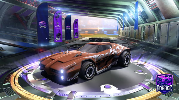 A Rocket League car design from MagicEagleYT