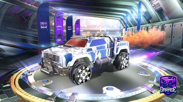 A Rocket League car design from Bespel