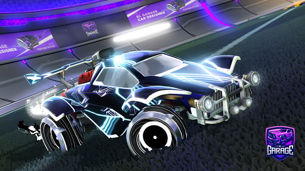 A Rocket League car design from BOAT-Chevy