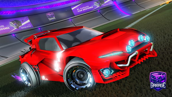 A Rocket League car design from FaTaLi7y