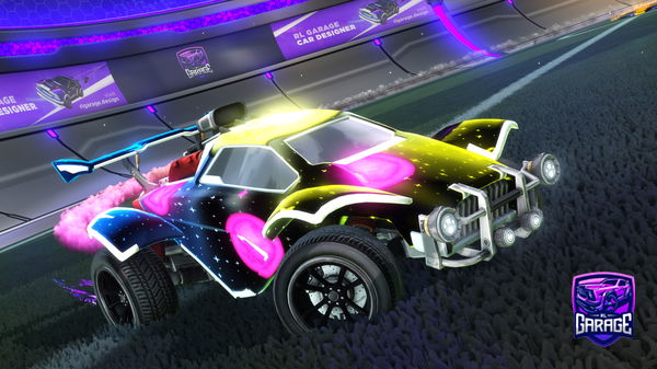 A Rocket League car design from Bilbo_Solteiro