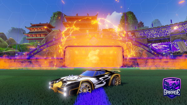 A Rocket League car design from VozifyGaming