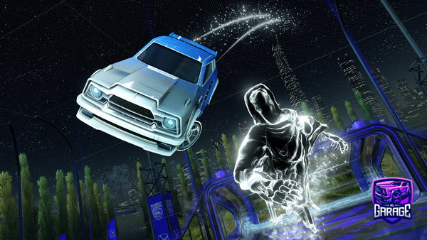 A Rocket League car design from VoKuZ
