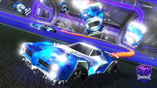 A Rocket League car design from PoggyPaulinylol