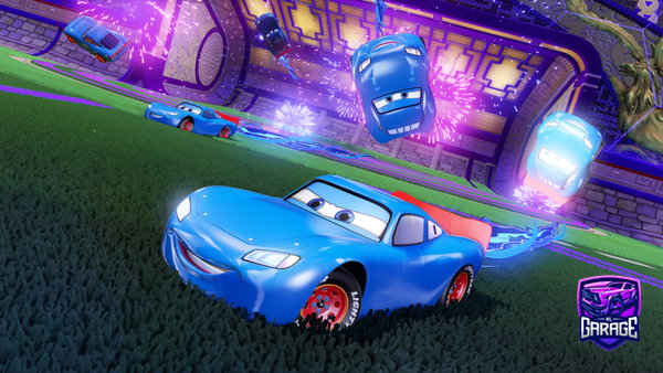 A Rocket League car design from vydras