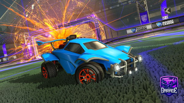 A Rocket League car design from FirstK1llerUwU