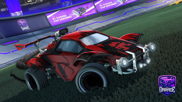 A Rocket League car design from OmgAlvickx