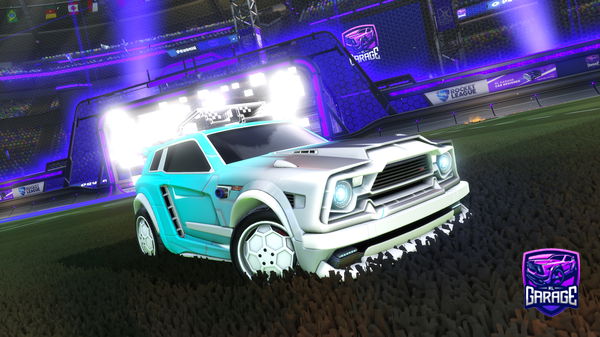 A Rocket League car design from BlazziMan