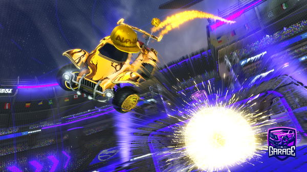 A Rocket League car design from DefinitelyTrash