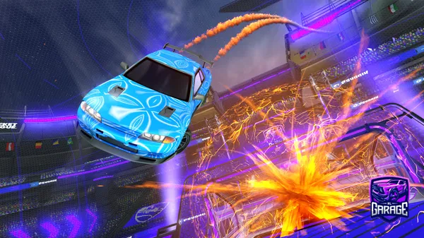 A Rocket League car design from Alvaradokz