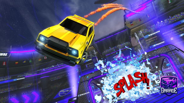 A Rocket League car design from MILOSZXVX